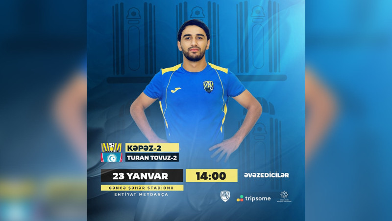 “Kəpəz - 2” “Turan Tovuz - 2”ni qəbul edəcək