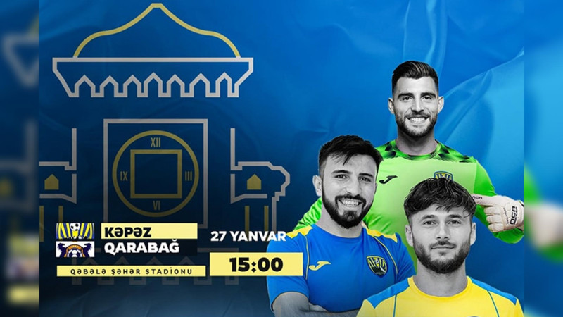 “Qarabağ” FK “Kəpəz”in qonağı olacaq