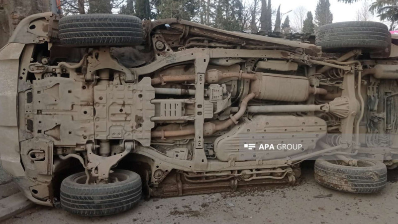 İki maşın toqquşub: bir nəfər dünyasını dəyişib