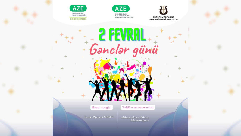 Gəncə Dövlət Filarmoniyasında rəsm sərgisi və təltifetmə mərasimi keçiriləcək