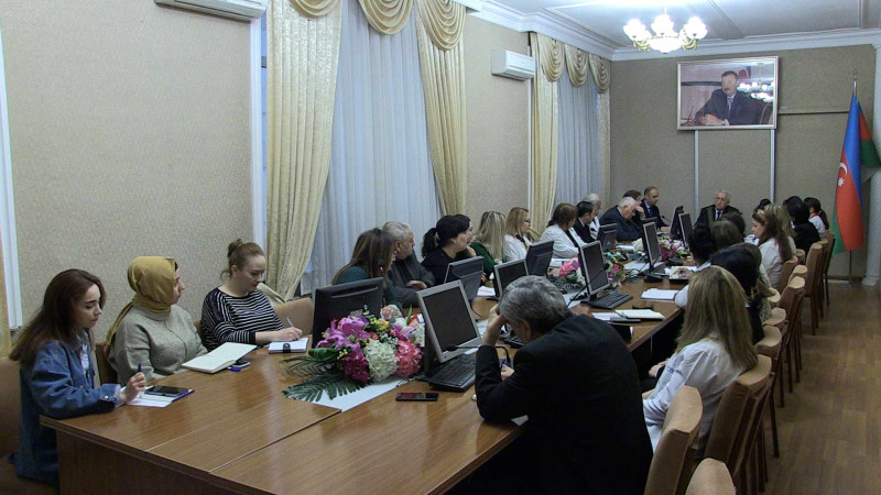 AMEA Gəncə Bölməsinin Elmi şurasının növbəti iclası olub
