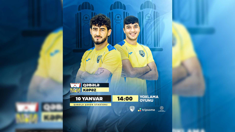 Sarı-göylər ilk yoxlama oyunu keçirəcək