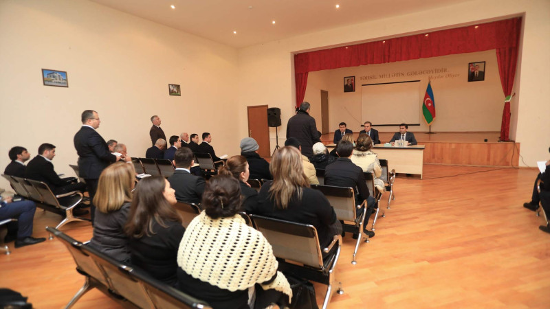 Niyazi Bayramov vətəndaş qəbulu keçirib