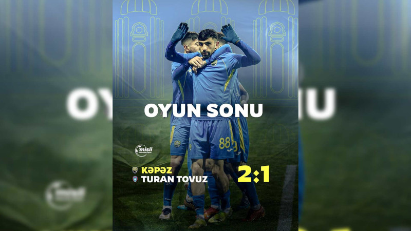 Kəpəz Turan Tovuza qalib gəlib