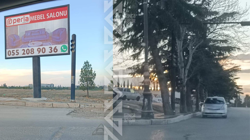 İki küçənin kəsişməsində işıqforlar işləmir