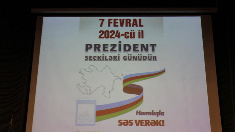 İlk dəfə səs verəcək tələbələr üçün seminar keçirilib