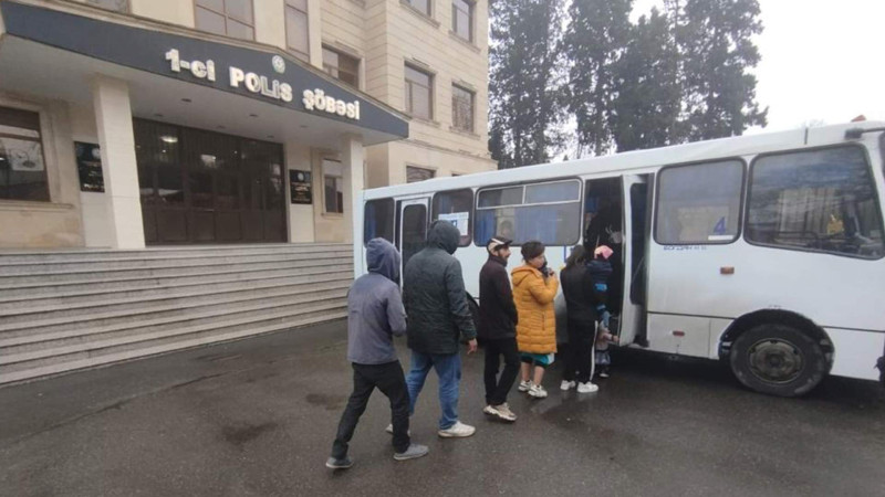 Şəhərdə avara və dilənçiliklə məşğul olanlar saxlanılıblar