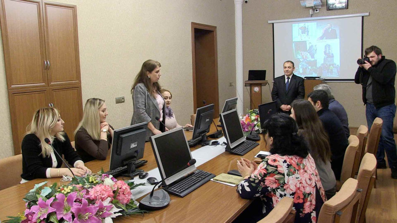 AMEA Gəncə Bölməsində növbəti mühazirə keçirilib