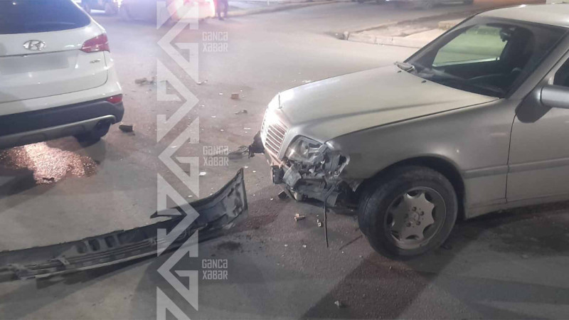 Səməd bəy Mehmandarov küçəsində qəza qeydə alınıb