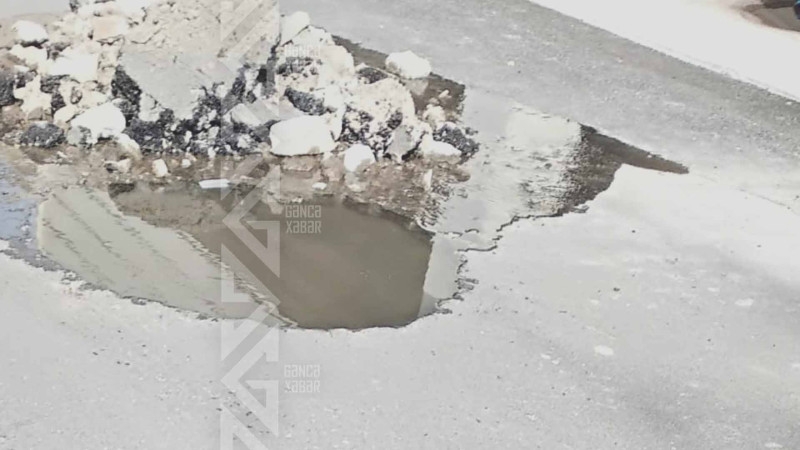 Şəhərin iki küçəsində kommunal qəza baş verib