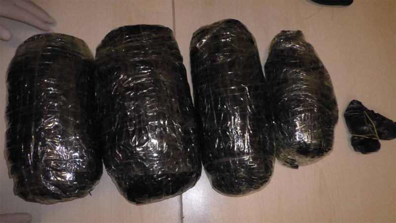 Gəncəli narkotaciri Zaqatalada polis saxlayıb