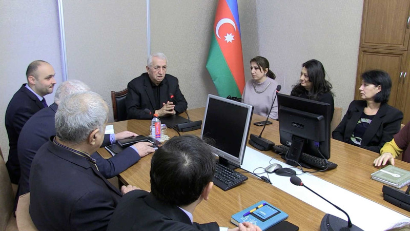 AMEA Gəncə Bölməsinin Rəyasət Heyətinin iclası keçirilib