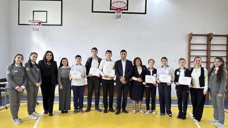 Məktəblərin birində Nə? Harada? Nə zaman? oyunu keçirilib