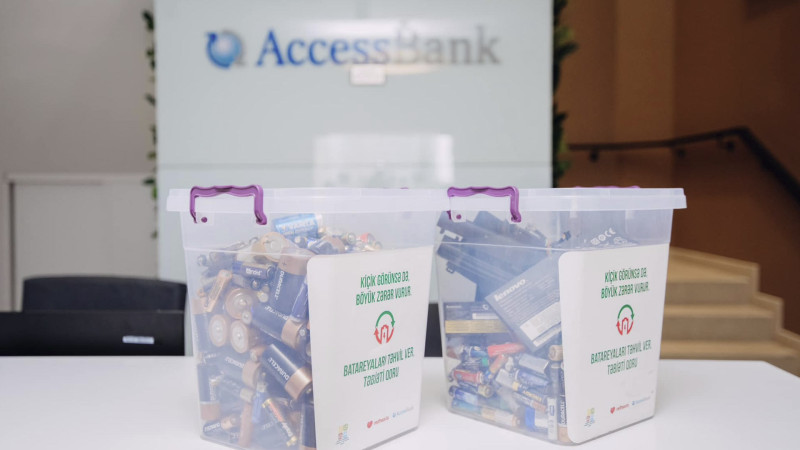 “Batareyaları təhvil ver, təbiəti qoru” layihəsi keçirilib