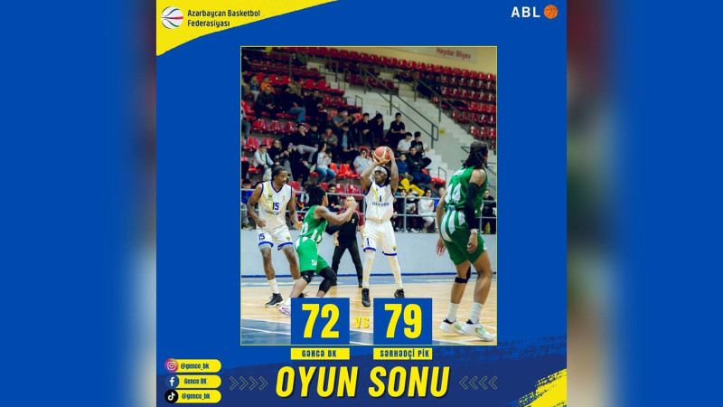 “Gəncə” və “Sərhədçi” qarşılaşması baş tutub
