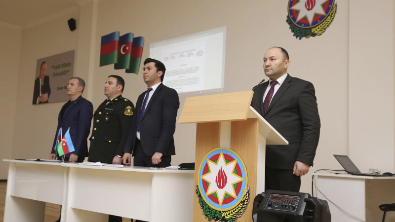 Şahin hərbi-idman oyunları ilə bağlı müşavirə keçirilib