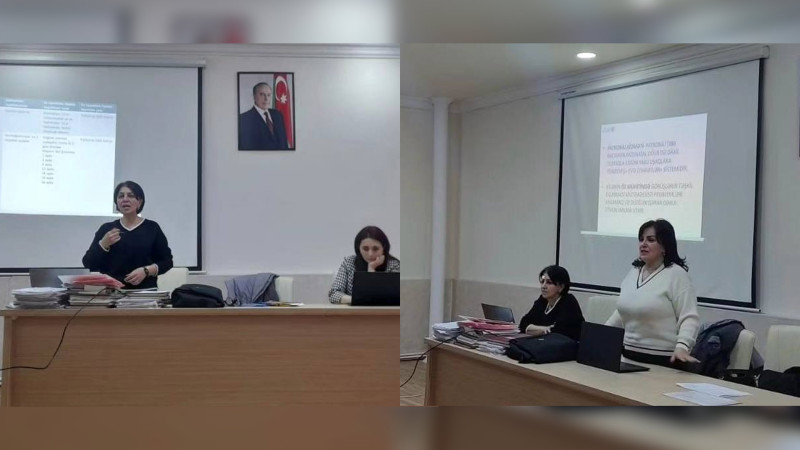 Tibb işçilərinin iştirakı ilə təlim baş tutub