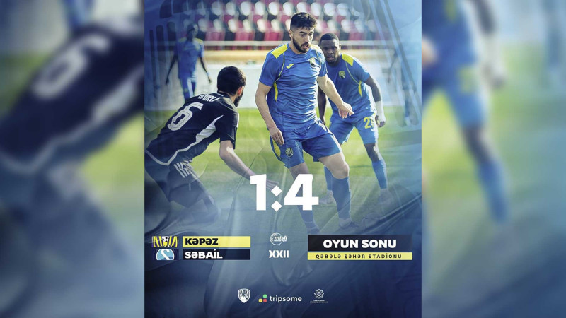 “Kəpəz” PFK rəqibinə məğlub olub