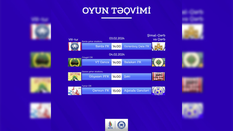 Region Liqasındakı təmsilçimiz 8-ci oyuna çıxacaq
