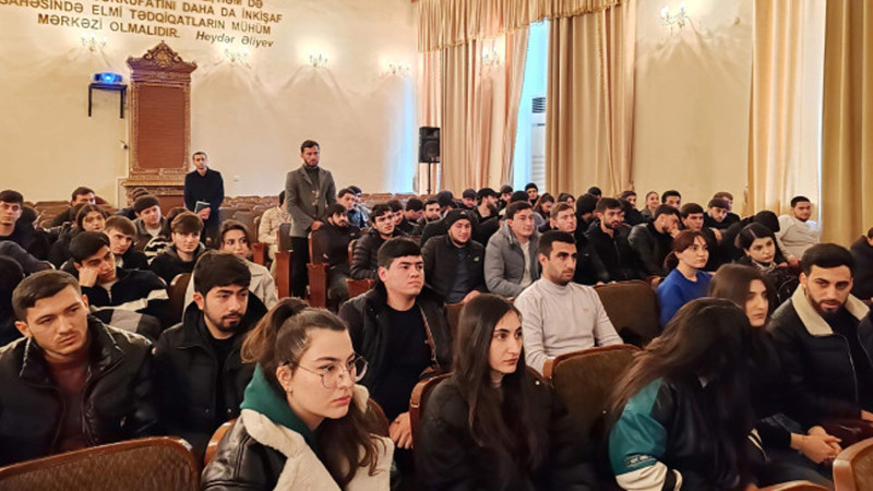 AQTA-nın mütəxəssisləri ADAU-nun tələbələri ilə görüşüblər