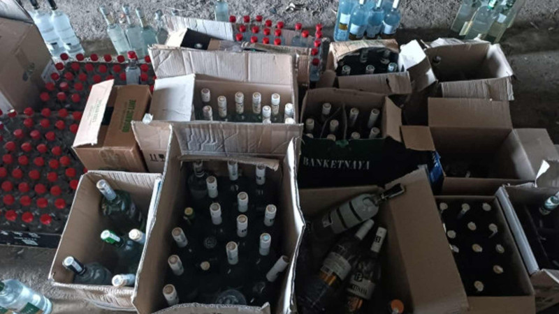 Saxta alkoqollu içkilər satan obyekt üzə çıxıb