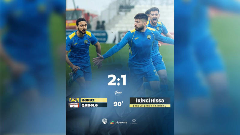 “Kəpəz” rəqibini məğlub edib