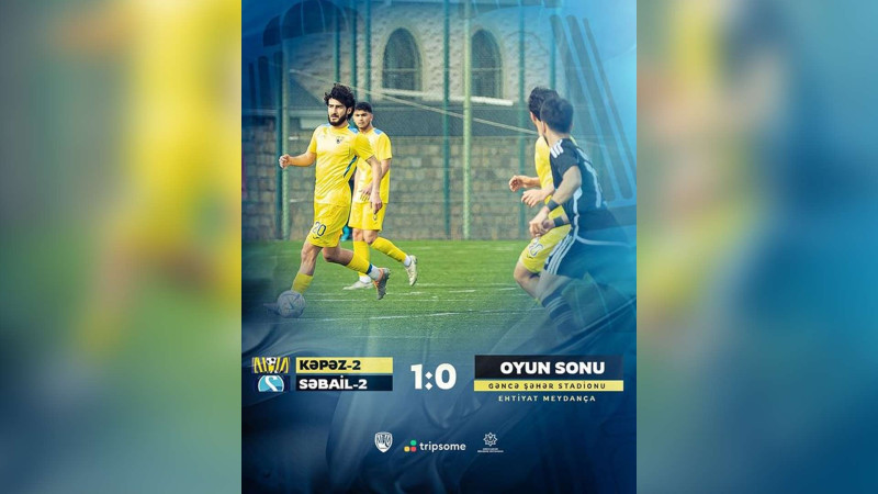 “Kəpəz-2” rəqibini məğlub edib