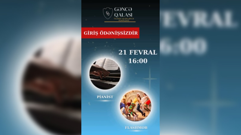 Gəncə Qalasında növbəti proqram hazırlanıb