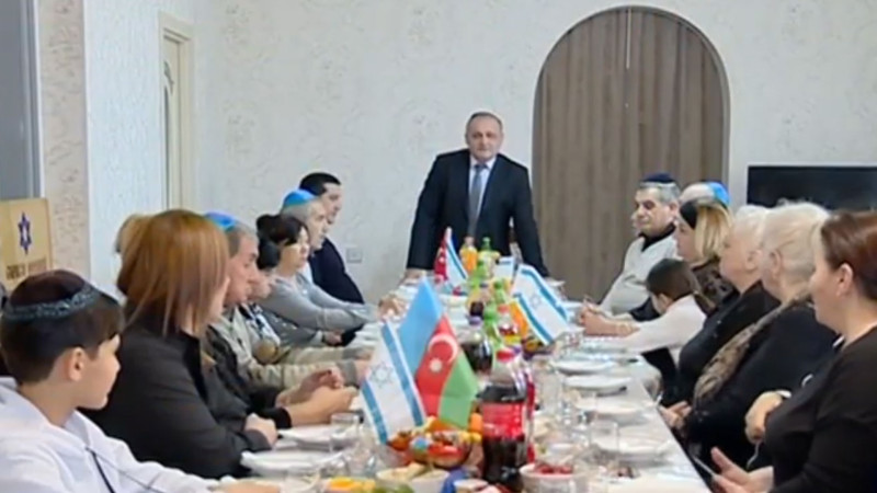 Yəhudi Dini İcmasının üzvləri Xocalı qurbanlarını yad ediblər