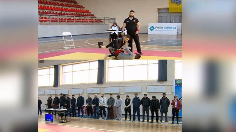 Qrapplinq idman növü üzrə turnir keçirilib