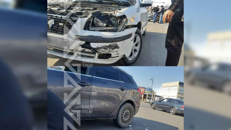 Kəsişmədə qəza baş verib
