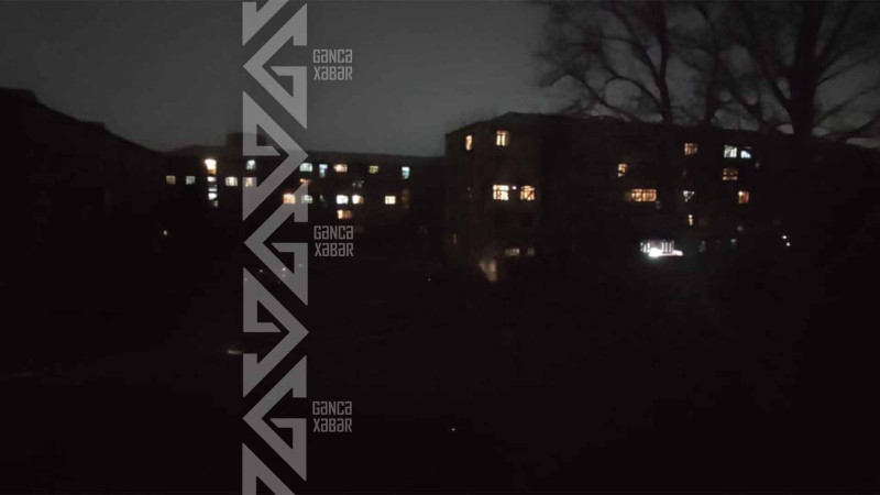 Prospektin qaranlıq olması sakinlər üçün çətinlik yaradıb