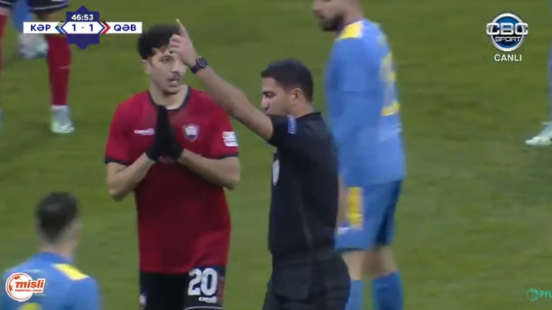 “Kəpəz”in matçında hakimin qərarı etirazla qarşılanıb