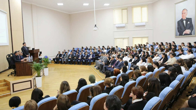 Regional Təhsil İdarəsinin təşəbbüsü ilə görüş baş tutub