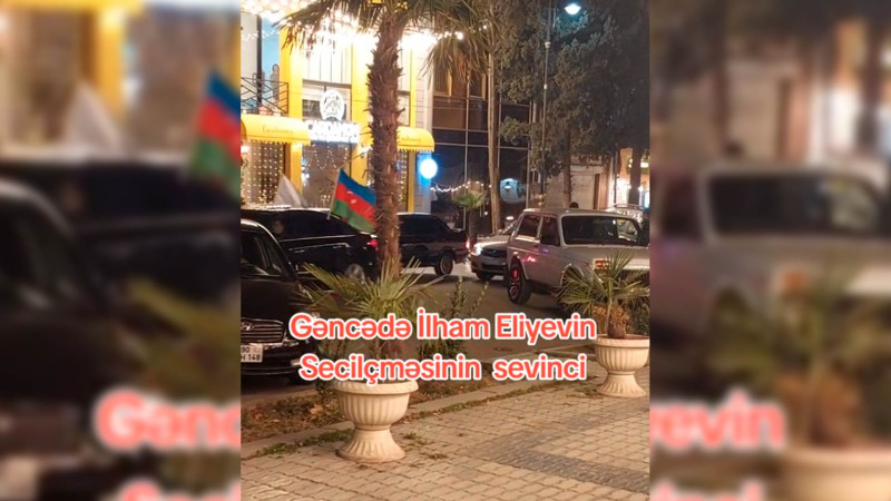 Şəhər sakinləri İlham Əliyevi dəstəkləyiblər