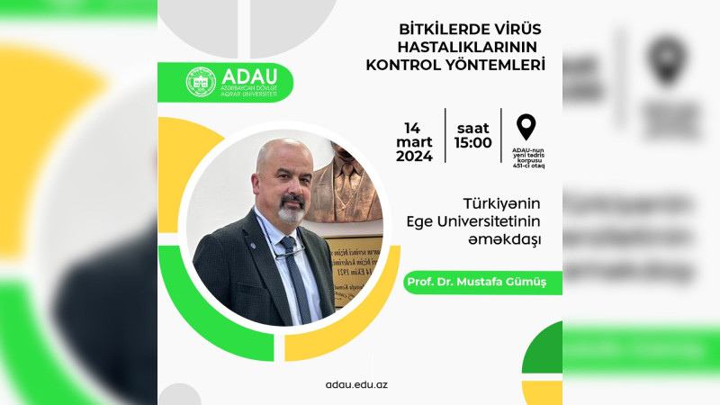 Türkiyədən dəvət olunmuş professor seminar keçirəcək