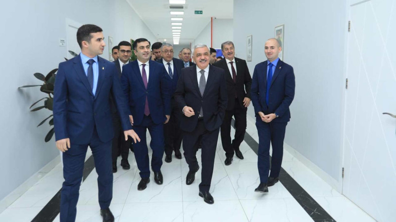 AFFA-nın Prezidenti “Kəpəz”in yeni inşa edilən binasında olub