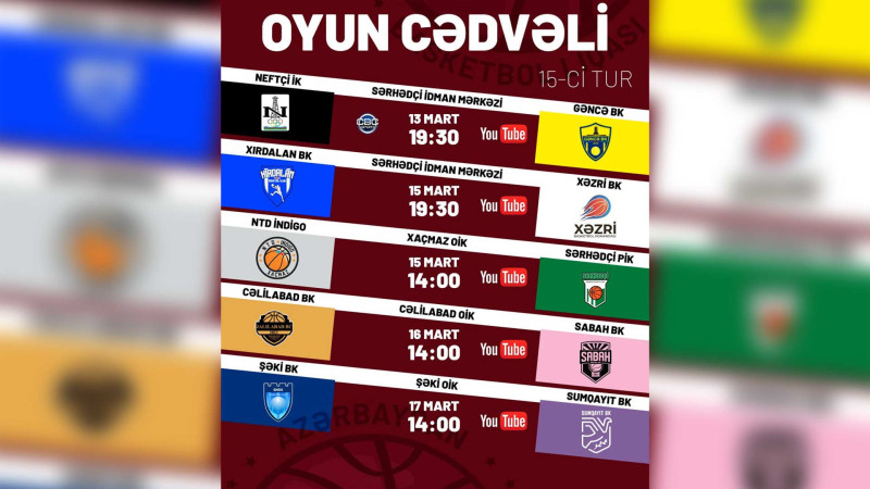 “Gəncə” BK “Neftçi İK” ilə üz-üzə gələcək