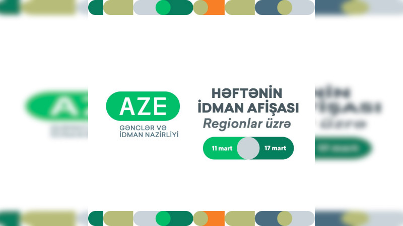 Həftənin idman afişası paylaşılıb