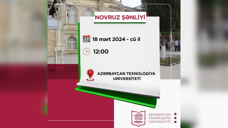 ATU-da Novruz şənliyi baş tutacaq