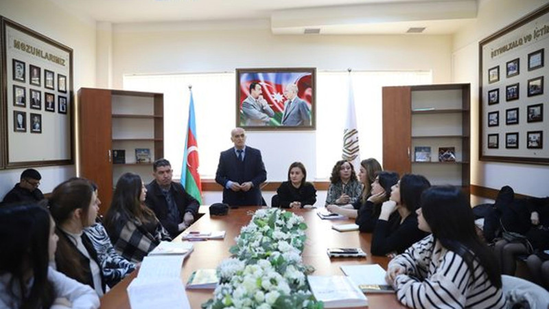 İstehsalat təcrübəsi keçəcək tələbələrlə iclas baş tutub