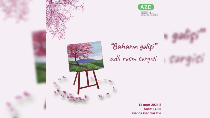 Gənclər Evində rəsm sərgisi baş tutacaq