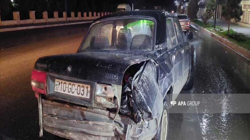 Üzeyir Hacıbəyli küçəsində zəncirvari qəza olub