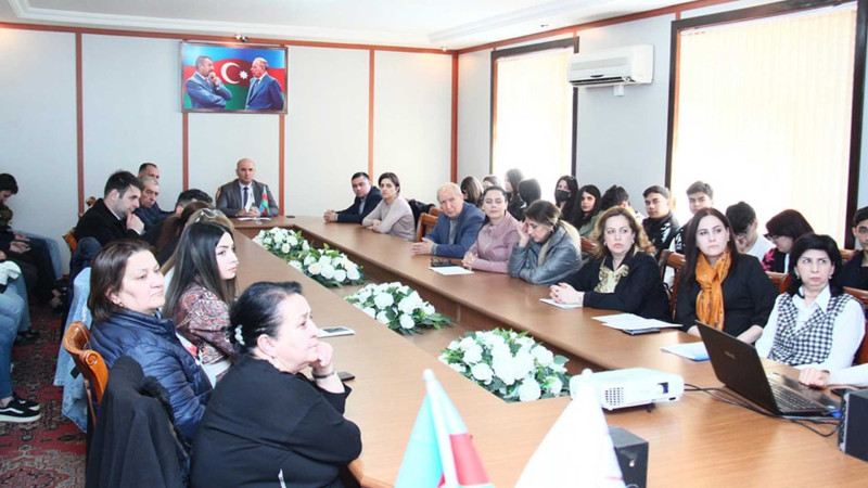 31 Mart - Azərbaycanlıların Soyqırımı Gününə həsr edilmiş tədbir baş tutub