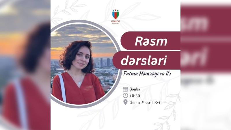 Ödənişsiz rəsm dərslərinə tələbə qəbulu başlayıb