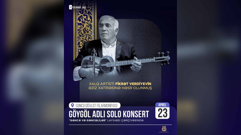 Göygöl adlı konsert proqramı baş tutacaq