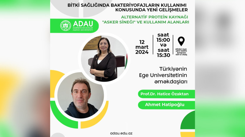 Azərbaycan Dövlət Aqrar Universitetində seminar davam edir