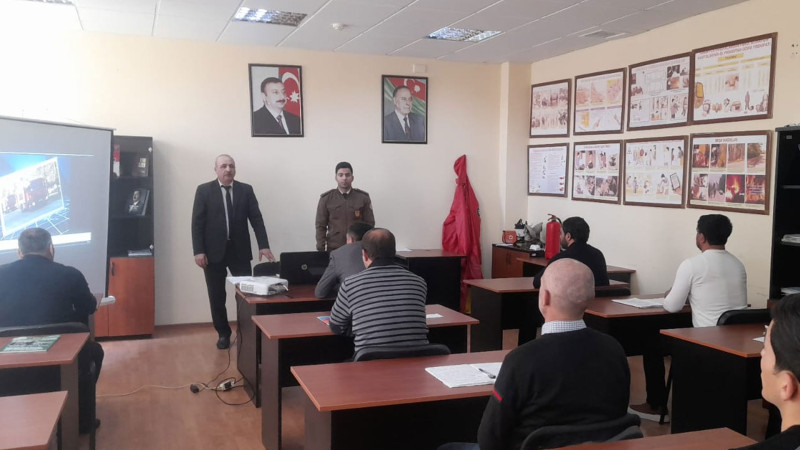 FHN tərəfindən mülki müdafiə kursları keçirilib