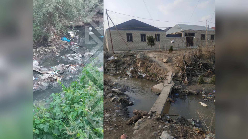 Burla Xatun küçəsindəki arx sakinlərə bir sıra çətinliklər yaradır