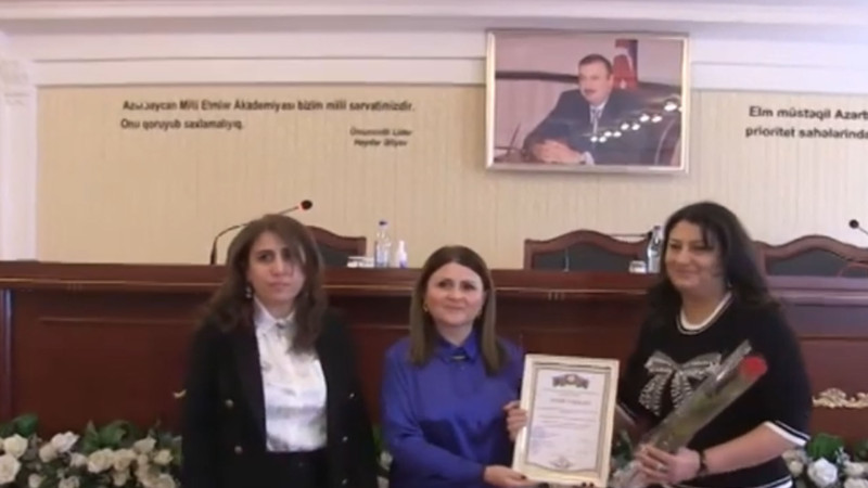 AMEA-nın bir neçə əməkdaşı təltif edilib